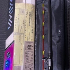 【新品未使用】釣り　タイラバ　ダイワ　紅牙　ロッド　リール