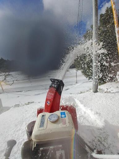 ホンダ除雪機HS55実働です。現物確認いつでもOK
