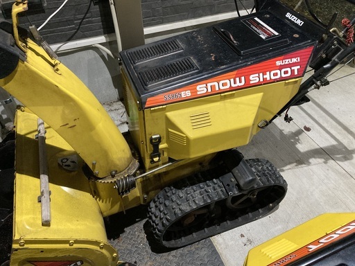 決まりました】中古① SUZUKI 除雪機SS865ES 8馬力 - その他