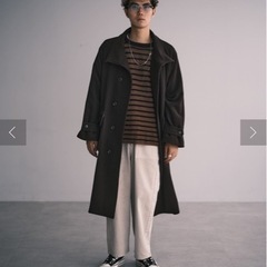 【RAXA/ラシャ】スタンドコート（ユニセックス）※ほぼ新品