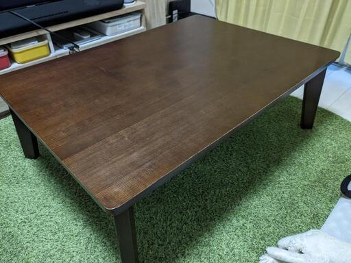 【取引中】木製　こたつ　テーブル