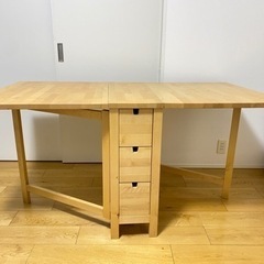 IKEA　NORDEN ノールデン折り畳みテーブル