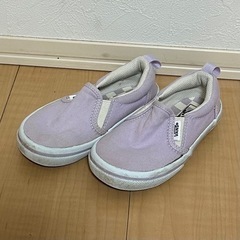 VANS キッズシューズ　17cm 中古