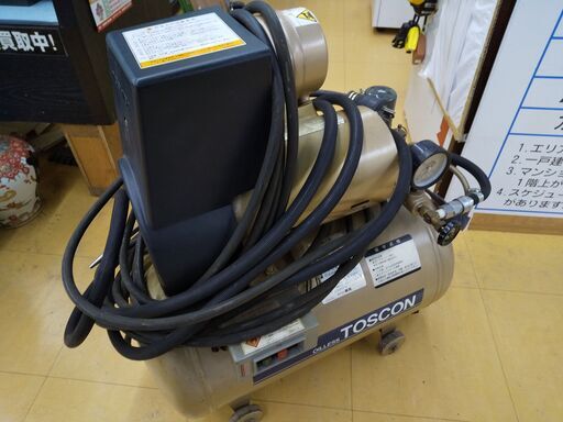 東芝 オイルレスコンプレッサー SLP7D-4S 1996 N23-1372 高く買取るゾウ八幡西店