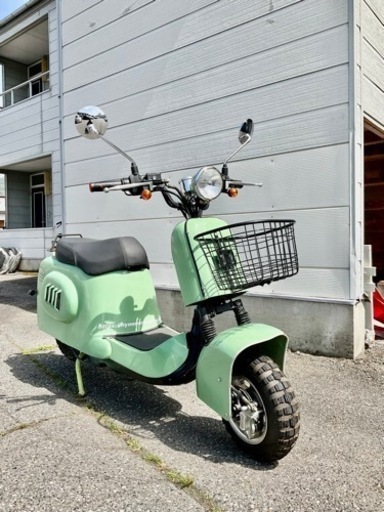 日本、世界に1台電動バイク