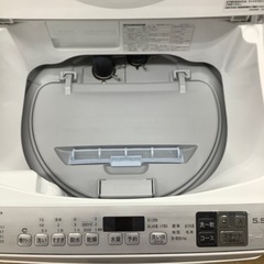 SHARP 縦型洗濯乾燥機　2019年製　ESーTX5D 【トレファク東大阪】