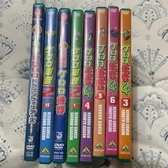 ケロロ軍曹DVD  80円×8巻ー値引き200円