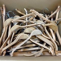 SNT143 ウッドハンガー 大量 木製 業務用 店舗 ハンガー 220本以上 まとめ売り 洋服 木製ハンガー 