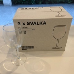 〈未使用〉IKEAワイングラス1本〜4本