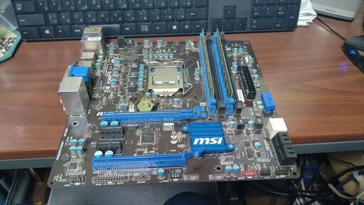 【値下げ】MSI H77MA-S40  CPU i7 3770 メモリ16G付き