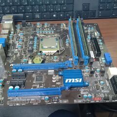【値下げ】MSI H77MA-S40  CPU i7 3770 ...