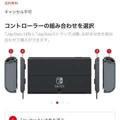 Nintendo Switch 有機EL ストア限定 カスタマイズ ブラック 1月末までの掲載※定価より約3000円安い【新品未開封】Nintendo