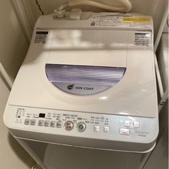洗濯機　SHARP ESTG55L 5.5kg