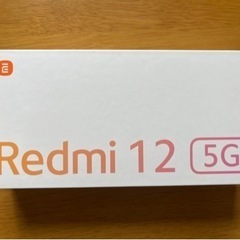 Xiaomi Redmi 12    5G SIMフリー　 128GB