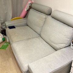 IKEA　二人がけソファー（使用期間：1年）