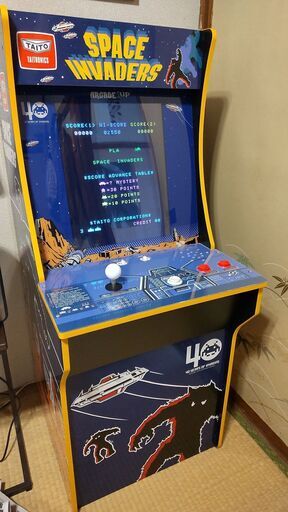 ARCADE 1Up スペースインベーダー アーケード1UP TAITO 手渡しのみ