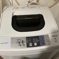 【決まりました】HITACHI洗濯機　故障