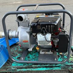 初期不良安心対応 使用頻度少なく程度の良い 動作品 最大揚程30m 揚量600L/分 口径50mm 4サイクル 4馬力 マツサカ エンジンポンプ QP-207