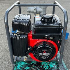 初期不良安心対応 使用頻度少なく程度の良い 動作品 最大揚程30m 揚量600L/分 口径50mm 4サイクル 4馬力 マツサカ エンジンポンプ QP-207