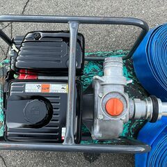 初期不良安心対応 使用頻度少なく程度の良い 動作品 最大揚程30m 揚量600L/分 口径50mm 4サイクル 4馬力 マツサカ エンジンポンプ QP-207