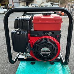 現物確認歓迎 初期不良安心対応 使用頻度少なく程度の良い 動作品 非常時等に 新ダイワ 4サイクル 2口 発電機 EGM24L　2400W 100V 60Hz 24A