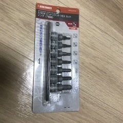 新品アストロ　3/8DR HEXビットソケットセット　インチ