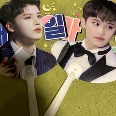 NCT テイル　マーク　ミニうちわ　２点セット