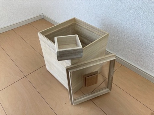 米びつ　米櫃　桐
