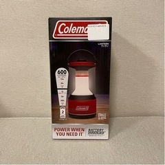 【新品同様】Coleman バッテリーガードLED ランタン/600