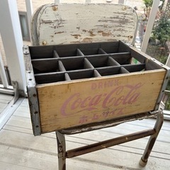 ★もらってください★ コカコーラの木箱