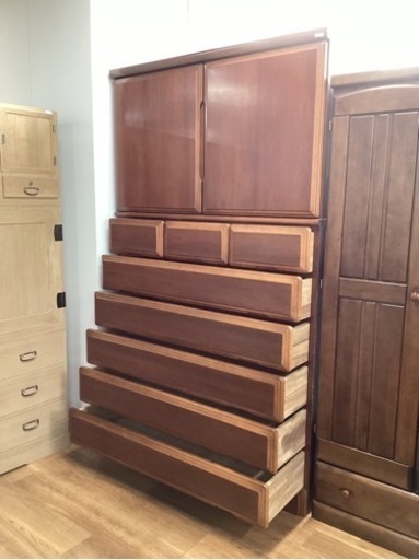 希少　unico エディット EDIT トールチェスト ウォールナット　廃盤品 希少unico エディット EDIT トールチェスト ウォールナット廃盤品