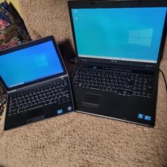 DELL稼働品ノートパソコン2台まとめて