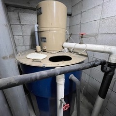 井戸　ポンプ　タンク