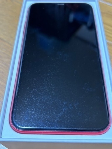 iPhone11赤 SIMロック解除済（お話し中） 【公式通販】