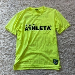 アスレタ スポーツウェア イエロー 吸汗速乾Tシャツ Mサイズ