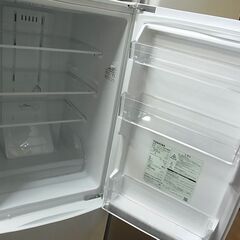 東芝 2ドア冷蔵庫 ベジータ GR-P15BS 153L ノンフロン冷凍冷蔵庫 2019