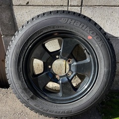 ジムニー　スタッドレスタイヤ4本セット　ホイール付き　175/80R16