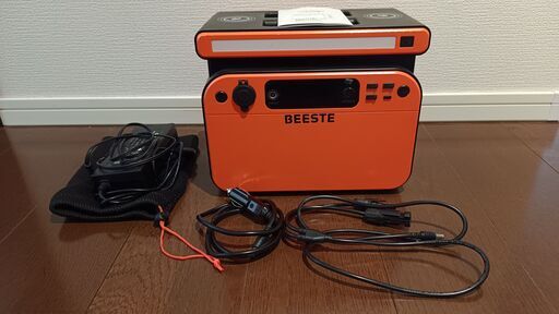 リン酸鉄リチウムイオンポータブル電源　BEESTE　GT500　518Wh　定格500W