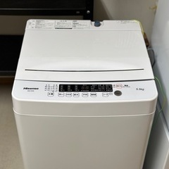 全自動洗濯機　HW-K55E 5.5kg 2020年製