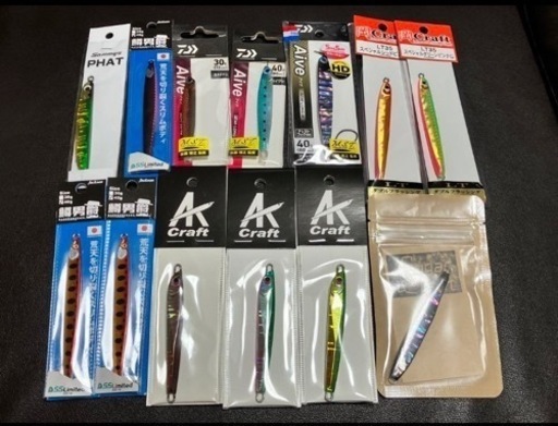 エリアトラウト　ルアー色々セット エリアトラウトルアーセット エリアトラウト用ルアー 39個セット