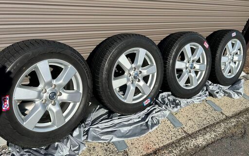 日産純正アルミホイール＋スタッドレスタイヤ4本セット (マトラン  