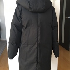 未使用に近い Pure DKNY duvet long coat 