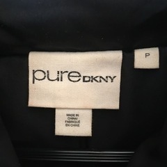 未使用に近い Pure DKNY duvet long coat 