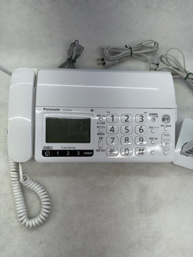 新年特別値引　Panasonic Fax電話機(子機付き)超美品！