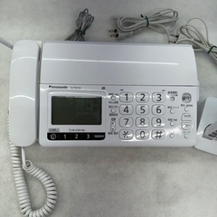 新年特別値引　Panasonic Fax電話機(子機付き)超美品！