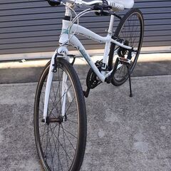 小柄でも乗れる700Cクロス【プレシジョンディエナ】適正身長目安150ｃｍからですが140ｃｍ台後半ぐらいでも十分乗れると思います。