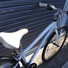 小柄でも乗れる700Cクロス【プレシジョンディエナ】適正身長目安150ｃｍからですが140ｃｍ台後半ぐらいでも十分乗れると思います。