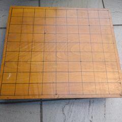 中古　木製　将棋盤　33×37cm