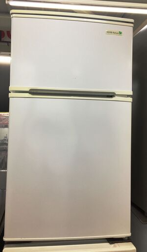 【中古品】ヤマダ 冷蔵庫 YRZ-C09B1　90L 2017年製