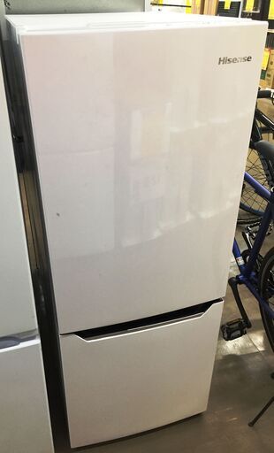 【中古品】ハイセンス 冷蔵庫 HR-D15C 150L  2019年製※キズ有